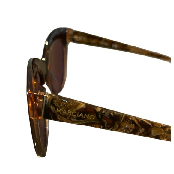 Marciano Women Sunglasses Cat Eye GM0760 Brown Acetate 54-21-140 - Picture 8 of 11